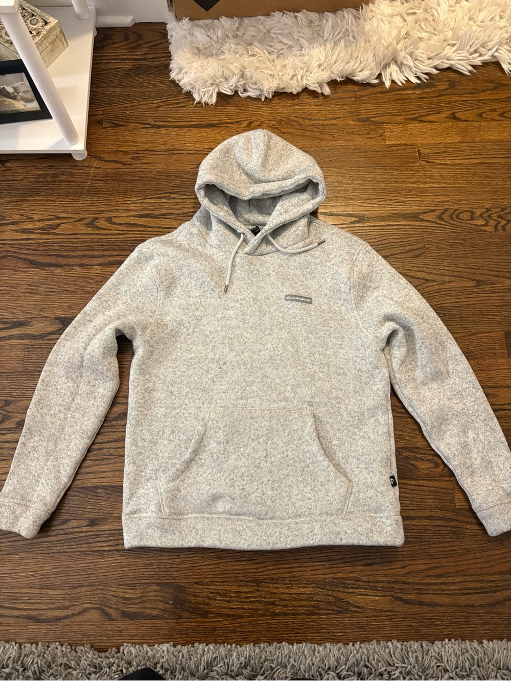 Quiksilver Heather Gray Pullover Hoodie